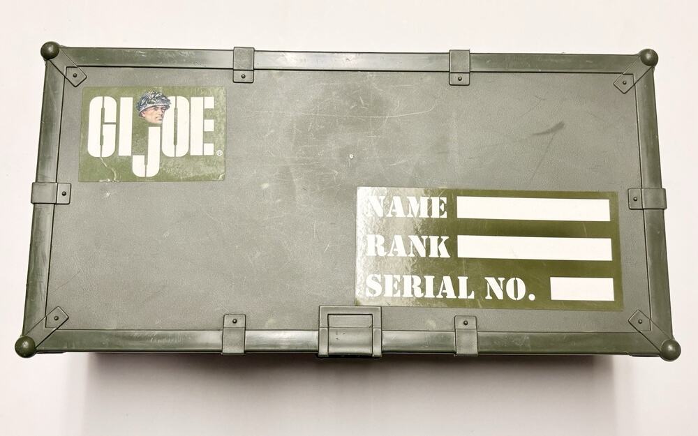 1993 GI Joe Foot Locker Hasbro Toy Action Figure Storage Inner Tray Unsigned